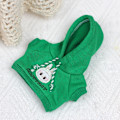 Miniatyrbild 1 av 6: Kläder och accessoarer till Labubu, minidocka 17 cm Labubu II Idol Sweatshirt Hjärtklappning Hoodie Jeans Set Kläder Green No Doll