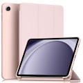 Miniatyrbild 1 av 6: Silikonfodral för Samsung Tab A9 Plus 11 tum, Tab A9 8.7, S6 Lite 10.4, A8 10.5, A7 Lite 8.7, Auto Wake/Sleep Stöttåligt Skydd Pink Tab A9 Plus 11