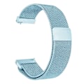 Miniatyrbild 1 av 6: 22mm Milanese Loop Armband för Redmi Watch 3/5 Lite Metallstål Armband för Redmi Watch 3/5 Active för Galaxy Watch 7 6 5 4 40mm44mm light blue 22mm