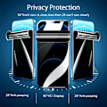 Miniatyrbild 2 av 6: 2 st Anti-Spion Hydrogel Film för IPhone 13 12 11 14 15 Pro Max Mini 7 16 Plus Sekretess Skärmskydd för IPhone XS MAX X XR SE For iPhone XR 2 pieces