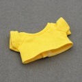 Miniatyrbild 1 av 6: Dockkläder Outfit Tillbehör För Korea Kpop Exo 15-17cm Labubu Idol Dockor 10cm cotoon docka T-shirt denim shorts set Kläder Yellow T no doll