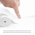Miniatyrbild 3 av 6: 10 Rullar Termopapper Kamera Utskrift Vit Barnkamera Träfiber Instant Print Barn Rullpapper Miniskrivartillbehör 5 Color 3Set
