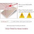 Miniatyrbild 2 av 6: 7,9'' Tunt folio Ställ Coque för iPad mini 4 Fodral Smart A1538 A1550 PVC Smart Auto-Sleep Omslag för iPad mini 4 7,9'' Omslag Shockproof TPU iP mini 4 7.9in