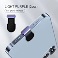 Miniatyrbild 1 av 6: iphone Tillbehör Dammskydd för Usb Dammskydd iphone 14 pro max Tillbehör Usb c Dammskydd Typ c Dammskydd Charm Kapsel iphone light purple2