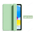 Miniatyrbild 1 av 6: Fodral för Ipad A16 10 9 9:e 10:e Generationen 2025 Pro 13 11:e M4 12.9 Funda För iPad Air 11 M3 M2 5 4 Mini 6 7 A17 10.2 10.9 Skydd Light Green 7th 8th 9th 10.2
