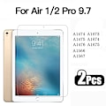 Miniatyrbild 1 av 6: 2 st Härdat Glas Skärmskydd för iPad Pro 12.9 11 air4 5 10.9 mini6 4 5 1 2 3 5:e 6:e 7:e 8:e 9:e 10.2 10.5 9.7 2015 For Air 1 2 Pro 9.7