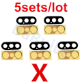 Miniatyrbild 1 av 3: BaRuiLe 5-pack Bakre Kameralins Glas för iPhone 15 Pro Max 14 Plus 13 MINI 12 11 XR XS XSMax X 6 7P 8 lins med Självhäftande 5x X