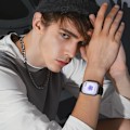 Miniatyrbild 4 av 6: Silikonarmband för Apple Watch armband 44mm 45mm 40mm 41mm 42-38mm 45 mm sportarmband iwatch serie 8 7 6 5 4 3 SE 9 Ultra 2 49mm 35 bright pink 42 44 45 49-46mm S-M