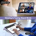 Miniatyrbild 6 av 6: TBTIC Tablet Skydd För Redmi Pad SE 11 Xiaomi Pad 6 6 Pro Fodral Med Pennhållare Söt Estetisk Transparent Grey XiaomiPad6 6 Pro