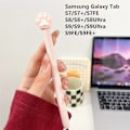 Miniatyrbild 1 av 6: Silikon Pennfodral Tablet Touch Stylus Penna Skydd Tecknad Söt för Samsung Galaxy Tab S6 Lite S7 FE S8 Ultra S9 Plus S7 Pink Paw