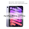 Miniatyrbild 1 av 6: Hydrogel Film för Ipad Pro 13 M4 12.9 Air M2 M3 11 5 4 A16 10 9 9:e 10:e Generationen Mini 7 6 2025 Skärmskydd Tillbehör Mini 6 Mini 7