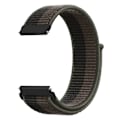 Miniatyrbild 1 av 6: 20 22mm Nylon Klockarmband För Garmin Vivoactive 3 4 5/Venu 2 Plus/Venu 3/Forerunner 55 158 265 965 745 645 255 Music Loop Armband Tornado gray 22mm Width Band