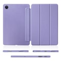 Miniatyrbild 5 av 6: Fodral för Samsung Galaxy Tablet för S6 lite 10.4 Tab A9 A8 A7 S7 S8 S9 och Plus FE Smart Auto Sleep Wake Funktion Silikonskydd Navy blue Tab A9 Plus 11in