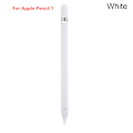 Miniatyrbild 1 av 6: Fodral för IPad Tablet Touch Pen Stylus Skyddsfodral 4-i-1 Färgglatt Mjukt Silikonskydd för Apple Pencil 1:a Generationen White