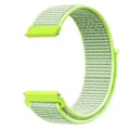 Miniatyrbild 1 av 6: 20 22mm Nylon Klockarmband För Garmin Vivoactive 3 4 5/Venu 2 Plus/Venu 3/Forerunner 55 158 265 965 745 645 255 Music Loop Armband Light yellow 22mm Width Band