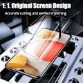 Miniatyrbild 2 av 6: 3 st Fullständiga Skärmskydd för Samsung Galaxy A12 A22 A32 A52S A13 A33 på Samsung A53 A72 A73 A54 A14 A24 A34 Härdat Glas For A23 Glass