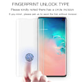 Miniatyrbild 6 av 6: Böjt Härdat Glas för Samsung Galaxy S10 Plus Skärmskydd för Samsung S10E S10plus S 10 Plus E Fingeravtrycksupplåsning Film For Samsung A2 CORE 1PCS