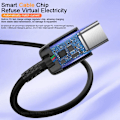Miniatyrbild 4 av 6: Original PD 25W Supersnabbladdare För Samsung Galaxy S21 S22 S23 S24 Ultra A54 A53 A34 USB Typ C Datakabel 2M Laddare Adapter EU Black 2 IN 1
