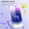 Miniatyrbild 3 av 6: 3-pack Härdat Glas för iPhone 15 14 13 12 11 Pro Max Mini X XS Max XR 15 Plus Skärmskydd Film för iPhone 16 Pro Max 16E For iPhone 15 Plus 3PCS Glass