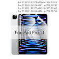 Miniatyrbild 1 av 6: Hydrogel Film för Ipad Pro 13 M4 12.9 Air M2 M3 11 5 4 A16 10 9 9:e 10:e Generationen Mini 7 6 2025 Skärmskydd Tillbehör Pro 11 2018-2022