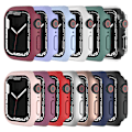 Miniatyrbild 2 av 6: 4 st Fodral för Apple Watch Series 7 8 41mm 45mm 40mm Skydd PC-skydd för iWatch Series 6 5 4 38mm 42mm Stötfångarfodral Ingen Skärm C 41mm