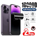 Miniatyrbild 1 av 6: Ny 2-pack Sekretess Hydrogel Film För iPhone 6 7 8 14 13 12 11 15 16 Pro Max Plus Mini Anti-Spion Skärmskydd För iPhone X XR XS Max For iPhone XR 2Pcs