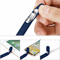 Miniatyrbild 5 av 6: Fodral för IPad Tablet Touch Pen Stylus Skyddsfodral 4-i-1 Färgglatt Mjukt Silikonskydd för Apple Pencil 1:a Generationen Rose Gold