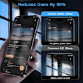 Miniatyrbild 4 av 6: 3-pack Oleofobisk Beläggning Dammtät Enkel Installation Matt Skärmskydd För iPhone 16 14 13 12 11 15 Pro Max Plus XS XR Glas For iPhone XR 3Pcs Matte Glass