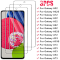 Miniatyrbild 1 av 6: 3 st Härdat Glas För Samsung Galaxy A52 A52S A72 A53 A73 Skärmskydd För Samsung A13 A03S A23 A33 A12 A22 A32 5G Glas For A02 3Pcs Glass