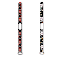 Miniatyrbild 2 av 6: Silikonarmband för Mi Band 3 4 5 6 7 Mi Band 3 4 5 6 7 Armband Blommönster Armband för Mi Band Klocka Ersättningsarmband 40 For Mi Band 3 4