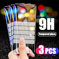 Miniatyrbild 2 av 6: 3 st Härdat Glas För Honor X7 X7A X7B X8 X8A X8B X9 X10 X6 X6A X5 5G X20 X40i X30i Skärmskydd Skyddsfilm 9H Klar for Honor X7A