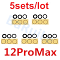 Miniatyrbild 1 av 3: BaRuiLe 5-pack Bakre Kameralins Glas för iPhone 15 Pro Max 14 Plus 13 MINI 12 11 XR XS XSMax X 6 7P 8 lins med Självhäftande 5x 12Promax