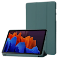 Miniatyrbild 2 av 6: För Samsung Tab A9 Plus Fodral 11 tum Trefaldigt Läder Mjukt Bakre Ställ Tablet Funda För Galaxy Tab A9 Plus Fodral Coque SM-X210 X216 sky blue Tab A9 Plus(11 inch)