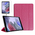 Miniatyrbild 1 av 6: Smart Fodral För Samsung Galaxy Tab A7 Lite 2021 SM T220 T225 Skyddsskal Tab A7 lite 8.7\" SM-T220 SM-T225 Surfplatta Fodral Rose Red glass A7 Lite T220 T225
