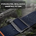 Miniatyrbild 5 av 6: Quick Fit 22 26mm Nylonrem för Garmin Fenix 8X 7X 7Pro Fenix 6X 6 5X Tactix 8 7 9 Forerunner 965 955 Klockarmband Tillbehör MidU-B Quick Fit  26mm