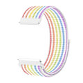 Miniatyrbild 1 av 6: 18MM Nylon Loop Band För huawei Watch GT 5/4/Xiaomi Mi Smart Watch Armband För Garmin Vivoactive 4S/Venu 2s Correa Armband rainbow 06 18MM watch band
