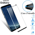 Miniatyrbild 1 av 6: JGKK 3D Böjt Glas För Samsung Galaxy S8 S9 Plus Note 8 9 Härdat Glas Skalvänligt Skärmskydd För S8 plus S9 Shield Transparent For Note 9