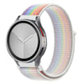 Miniatyrbild 1 av 6: Nylon loop Band för Samsung Galaxy Watch 7-FE 6/5/pro/4/Classic/active 2 20mm/22mm sportarmband huawei gt 5-4-2-2e-3 pro rem Nik White 90 22mm watch band