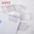 Miniatyrbild 1 av 6: Godisfärg Transparent Tryck Gem Pusher Papper Testfiler Mini Förvaringsklämma Indexsida Klämma Kontorsbindning Skrivmaterial Transparent 20PCS
