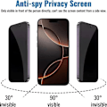 Miniatyrbild 2 av 6: 3-pack Anti-Spy Hydrogel Film för iPhone 13 12 11 14 15 16 Pro Max Mini 7 8 Plus Sekretess Skärmskydd för iPhone XS MAX X XR For iPhone XR 3 Pieces