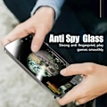 Miniatyrbild 3 av 6: 1-5 st Anti-Spy Glas för Samsung A55 A54 5G S24 Ultra S23 S22 S21 S20 Plus FE A52S J4 J8 J6 M42 M31S Sekretess Skärmskydd M32 4G 4pcs
