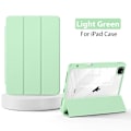 Miniatyrbild 1 av 6: Skal för iPad 10:e 10.9 Generation A16 Pro 11 12.9 13 2025 Funda För iPad Air 5 4 7:e 8:e 9:e 10.2 Mini 6 7 Fodral Pennhållare Light Green 7th 8th 9th 10.2