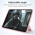 Miniatyrbild 6 av 6: Fodral för iPad Pro 11 13 M3 M2 12.9 10:e 10 Generation A16 10.9 Fodral Funda för iPad Air 5 4 10.2 7/8/9:e Mini 6 10.5 Skyddande skal Light Green 7th 8th 9th 10.2