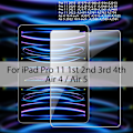 Miniatyrbild 1 av 6: Härdat glas för iPad Pro 11 4:e 12.9 6:e 12 9 Air 5 4 skärmskydd för iPad 10 10:e 9:e generationen Mini 6 10.2 2022 tillbehör Air4 5 Pro 11inch