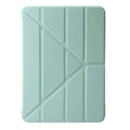 Miniatyrbild 1 av 6: Fodral för iPad 11 A16 11:e 2025 11 tum TPU Y-vikbart magnetiskt stativ Mjukt bakre skal Fodral för iPad 10:e generationen 2022 10,9 tum Light Green iPad 10th 2022 10.9