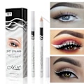 Miniatyrbild 4 av 5: 1 st Ny Vit Eyeliner Makeup Långvarig Mjuk Lätt Att Applicera Ögon Förskönare Vattentät Mode Eyeliner Pennor Ögonmakeup Verktyg WHITE