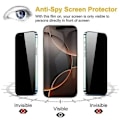 Miniatyrbild 2 av 6: 3-pack Sekretess Skärmskydd för IPhone 16 12 13 14 15 Pro Max Mini Anti-spion Glas för IPhone 11 XR X XS MAX 7 8 14 15 16 Plus For iPhone XR 3 Pieces