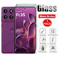 Miniatyrbild 1 av 6: 3 st Härdat Glas För Motorola Edge 60 Fusion Pro Stylus Neo 50 Fusion Böjd Full Täckning Skärmskydd Clear Motorola Moto G Stylus 5G (2025)