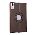 Miniatyrbild 1 av 6: Fodral för Xiaomi Redmi Pad SE 2023 Fodral 11 tums Tablet Cover funda för redmi pad se 11 fodral 360 graders roterande läderfodral brown Redmi Pad SE 11 2023