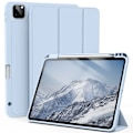 Miniatyrbild 1 av 6: ZOYU Fodral för iPad Pro 11 tum 4/3/2:a generationen med pennhållare, för iPad Air 4/5:e generationen 10,9 mini 6 Trefaldigt stativ Smart Fodral Light Blue iPad Mini Pro 2024
